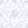 A-Street Prints Fairytale Blissful Blue Toile Wallpaper