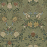 Brewster Home Fashions Chris Loves Julia Chris Loves Julia NuWallpaper Melograno Moss Wallpaper