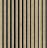 Brewster Home Fashions NuWallpaper None Brick, Wood & Stone Oak Wallpaper