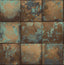 Brewster Home Fashions NuWallpaper None Tiles Copper Wallpaper