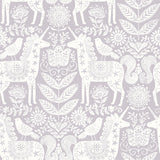 Brewster Home Fashions NuWallpaper None Novelty Purple Wallpaper
