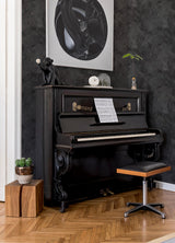 Brewster Home Fashions NuWallpaper None Faux Effects Black Wallpaper