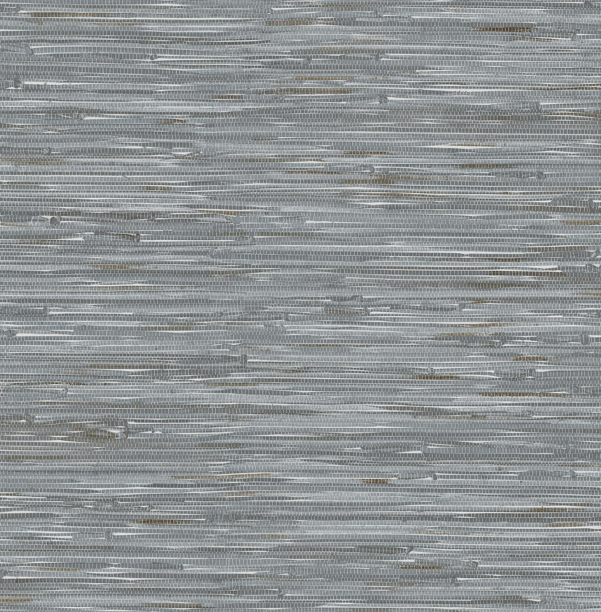 Brewster Home Fashions NuWallpaper None Faux Grasscloth Blue Wallpaper