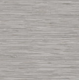 Brewster Home Fashions NuWallpaper None Faux Grasscloth Grey Wallpaper