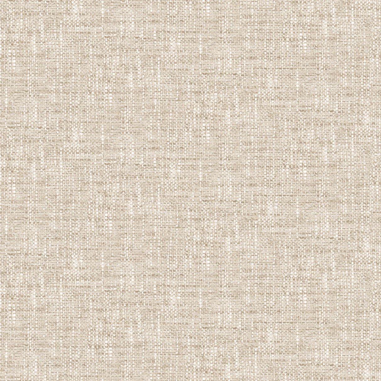 Brewster Home Fashions NuWallpaper None Fabric Textures Tan Wallpaper