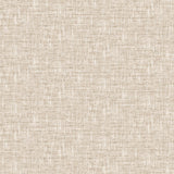 Brewster Home Fashions NuWallpaper None Fabric Textures Tan Wallpaper