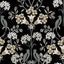 Brewster Home Fashions NuWallpaper None Damask Black & Neutral Wallpaper