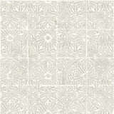 Brewster Home Fashions NuWallpaper None Tiles Grey Wallpaper