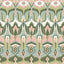 Brewster Home Fashions NuWallpaper None Ogee Green Wallpaper