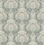 Brewster Home Fashions NuWallpaper None Ogee Brown Wallpaper