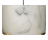Jamie Young Elancourt Faux Alabaster 3-Light Pendant