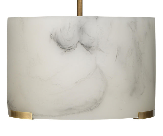 Jamie Young Elancourt Faux Alabaster 3-Light Pendant