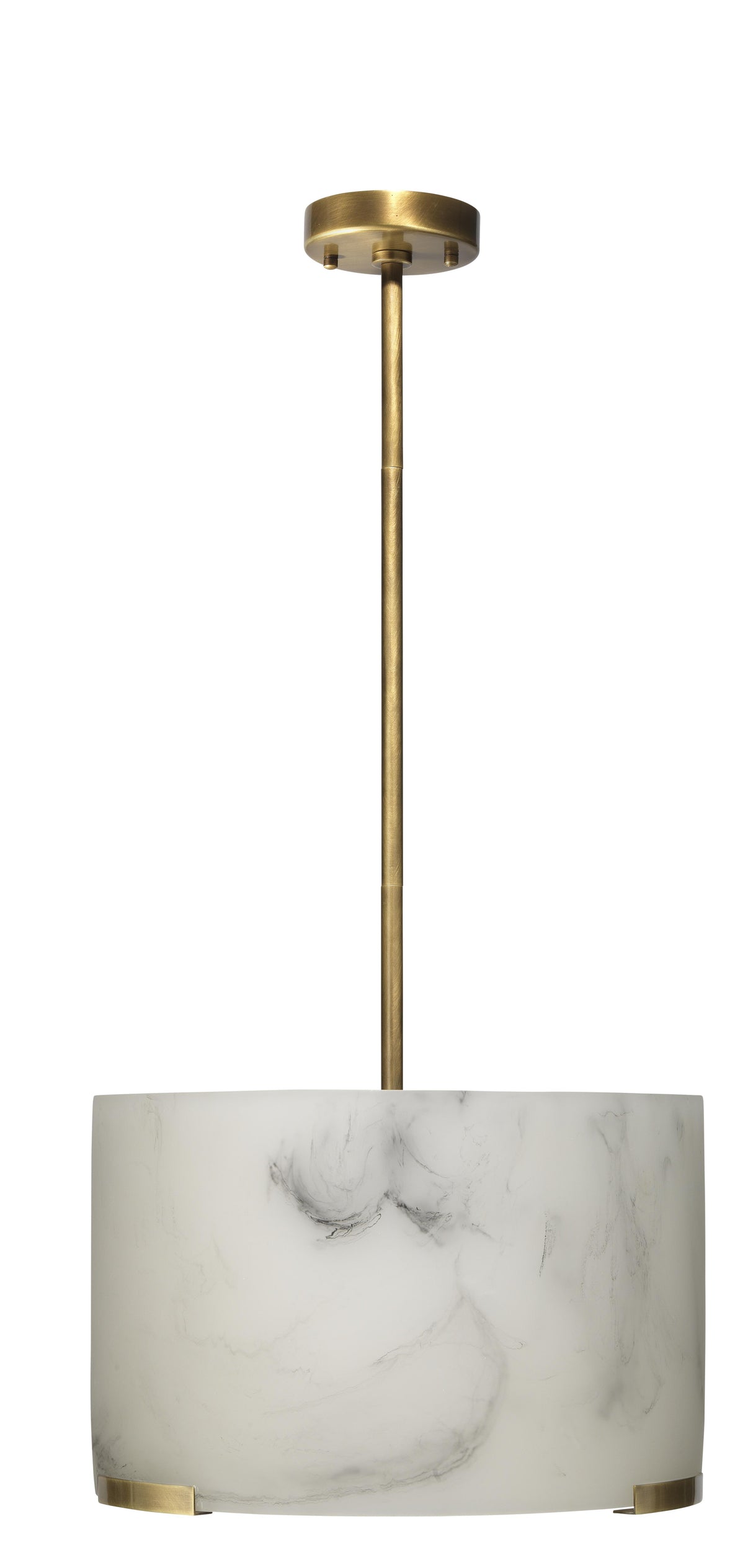 Jamie Young Elancourt Faux Alabaster 3-Light Pendant