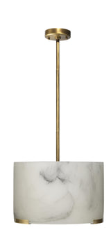 Jamie Young Elancourt Faux Alabaster 3-Light Pendant