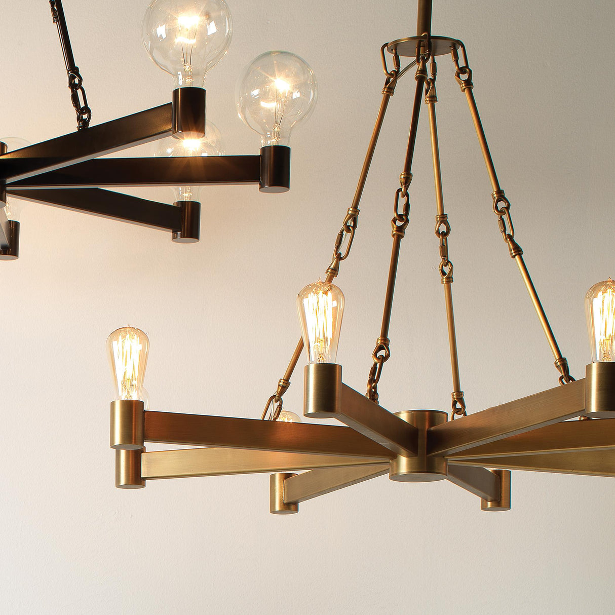 Jamie Young Manchester 8-Light Metal Chandelier