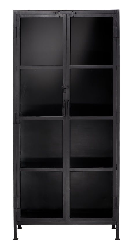Jamie Young Union Tall Curio Iron Cabinet