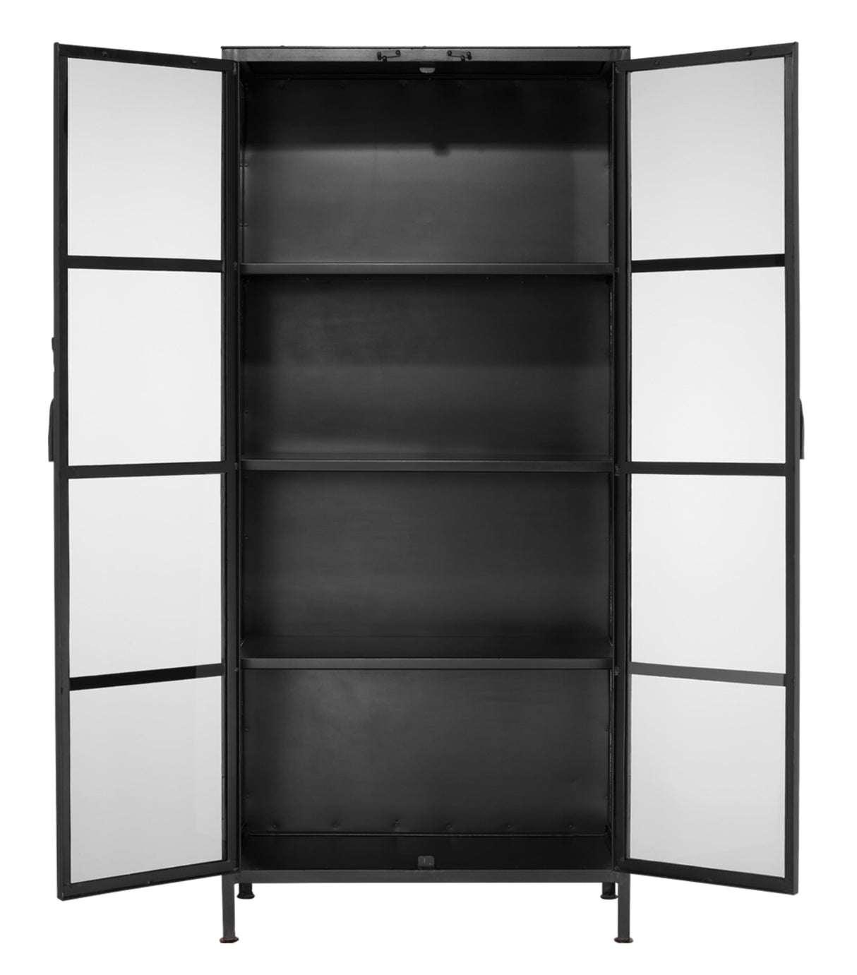 Jamie Young Union Tall Curio Iron Cabinet