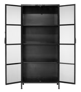 Jamie Young Union Tall Curio Iron Cabinet