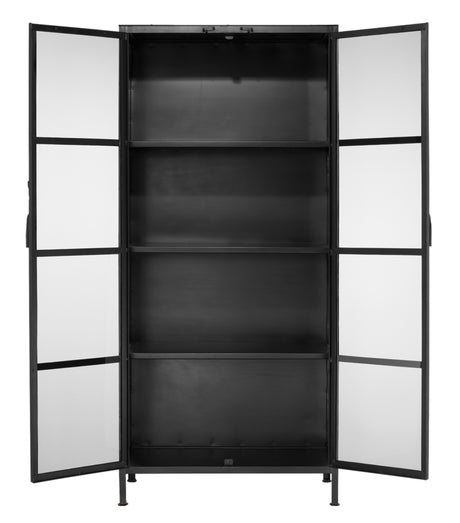 Jamie Young Union Tall Curio Iron Cabinet