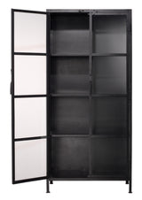 Jamie Young Union Tall Curio Iron Cabinet