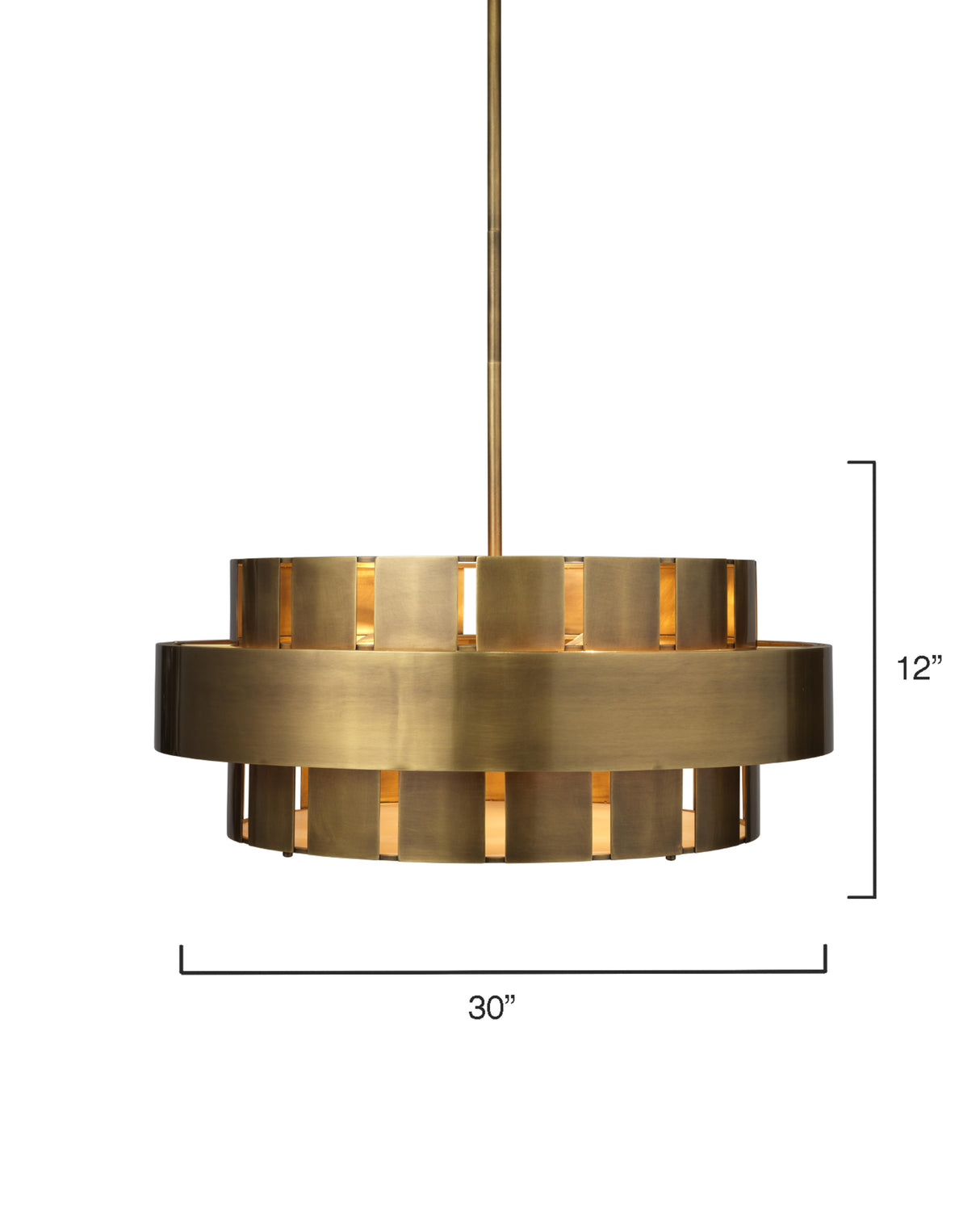 Jamie Young Orbit Steel 4-Light Chandelier