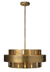 Jamie Young Orbit Steel 4-Light Chandelier