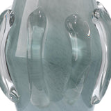 Jamie Young Talon Glass Table Lamp with Linen Shade
