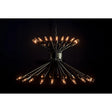 NOIR Mancini Chandelier Black Steel