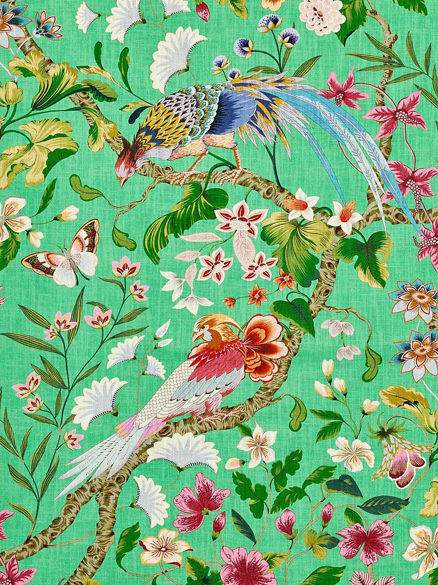 Scalamandre Botany Bay Jade Fabric