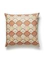 Scalamandre Akira 22 X 22 - Cognac Decorative Pillow