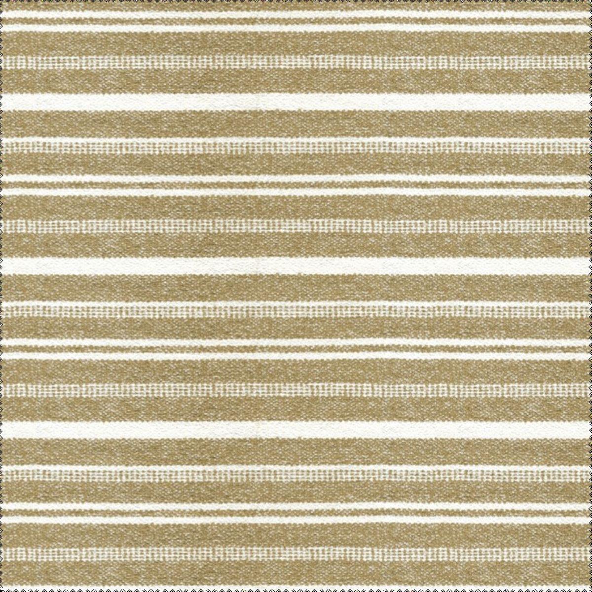 Schumacher Hospitality Cape Stripe Mustard Fabric