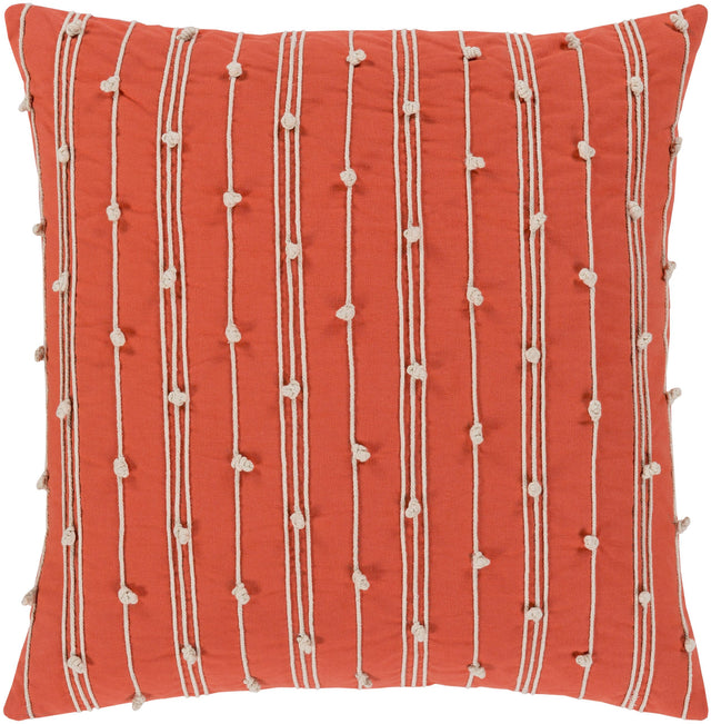 Surya Accretion ACT-005 22"H x 22"W Pillow Cover