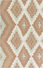 Surya Alameda AMD-1035 Light Gray;Light Sage;Medium Brown;Tan 2'6" x 8' Rug