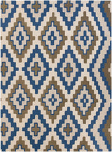 Surya Alameda AMD-1047 Beige;Charcoal;Dark Blue;Light Beige 3'3" x 5'3" Rug