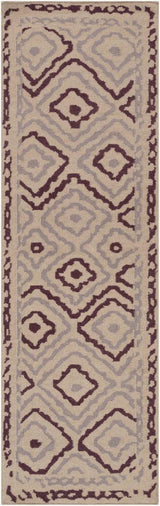 Surya Alameda AMD-1055 Dark Brown;Lavender;Taupe 2' x 3' Rug