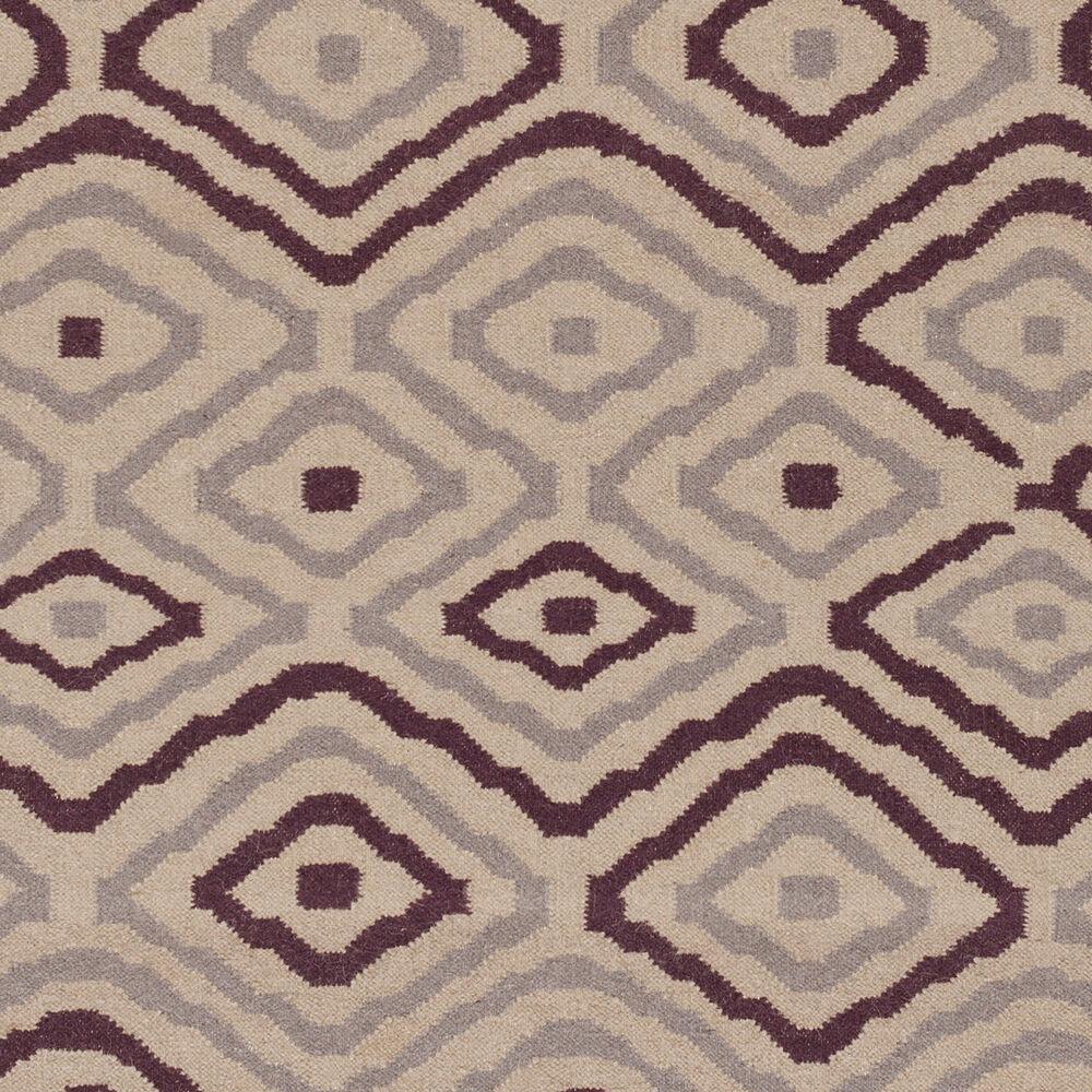 Surya Alameda AMD-1055 Dark Brown;Lavender;Taupe 2'6" x 8' Rug