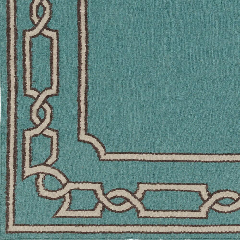 Surya Alameda AMD-1057 Dark Brown;Light Beige;Seafoam 2'6" x 8' Rug