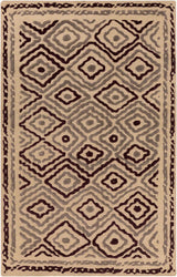 Surya Atlas ATS-1011 Charcoal;Purple;Taupe 2' x 3' Rug