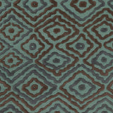 Surya Atlas ATS-1013 Charcoal;Deep Teal;Teal 2' x 3' Rug
