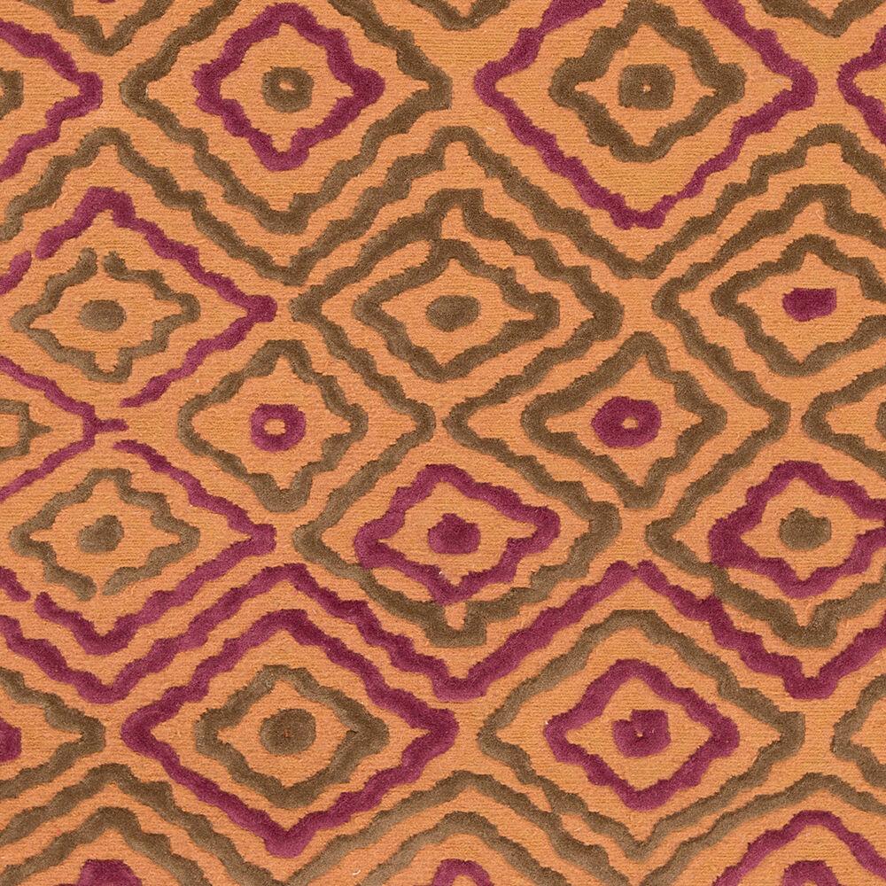 Surya Atlas ATS-1014 Camel;Dark Brown;Mauve 5' x 8' Rug