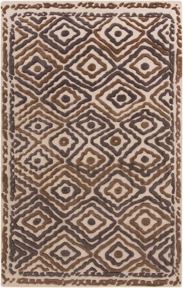 Surya Atlas ATS-1016 Charcoal;Light Beige;Mauve 8' x 11' Rug