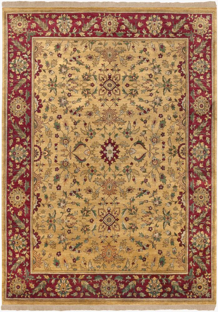 Surya Babylon BL-1902 Brown;Dark Green;Medium Brown;Mustard;Olive;Rust;Tan 2' x 3' Rug