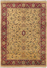 Surya Babylon BL-1902 Brown;Dark Green;Medium Brown;Mustard;Olive;Rust;Tan 2' x 3' Rug