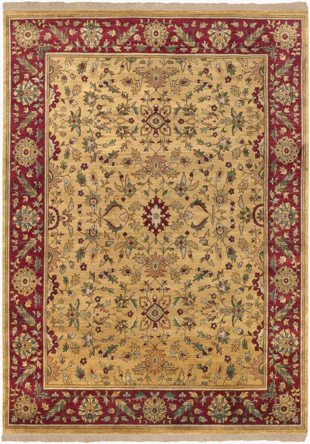 Surya Babylon BL-1902 Brown;Dark Green;Medium Brown;Mustard;Olive;Rust;Tan 2' x 3' Rug