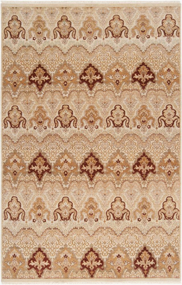 Surya Cambridge CMB-8002 Brown;Camel;Light Brown;Light Gray;Medium Brown;Rust;Seafoam;Taupe 5'6" x 8'6" Rug