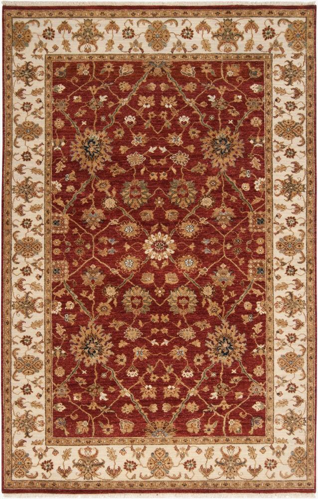 Surya Cambridge CMB-8003 Burgandy;Dark Brown;Ink Blue;Ivory;Mustard;Pale Blue;Sage;Tan 8'6" x 11'6" Rug