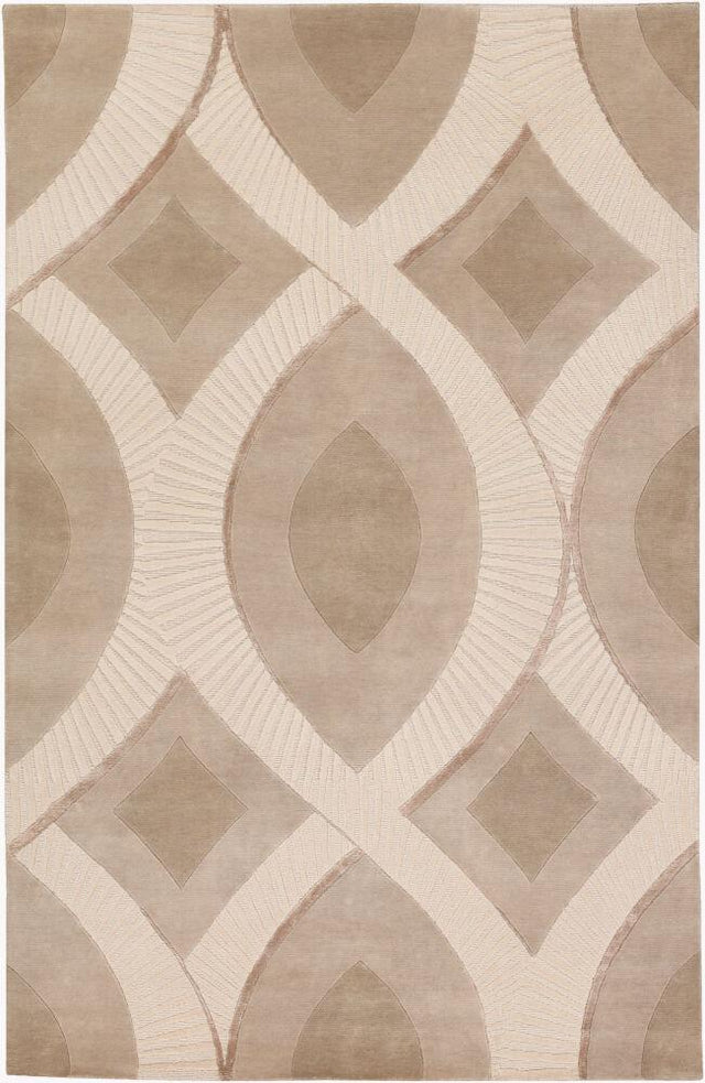 Surya Decadent DCT-6501 Ivory;Light Brown;Tan 2' x 3' Rug