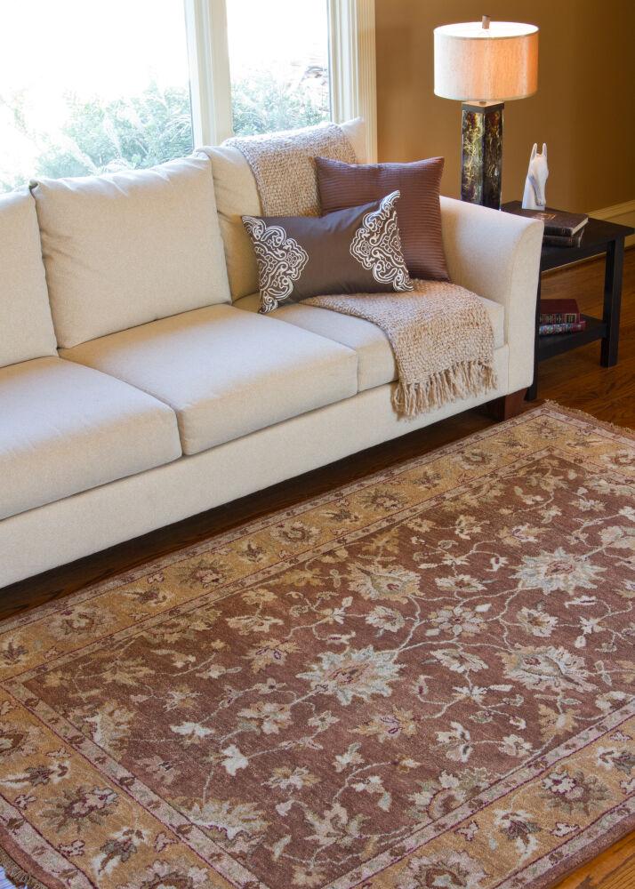 Surya Estate EST-10503 Blush;Burgandy;Camel;Dark Brown;Dusty Pink;Ivory;Olive;Sage;Slate 5' x 8' Rug