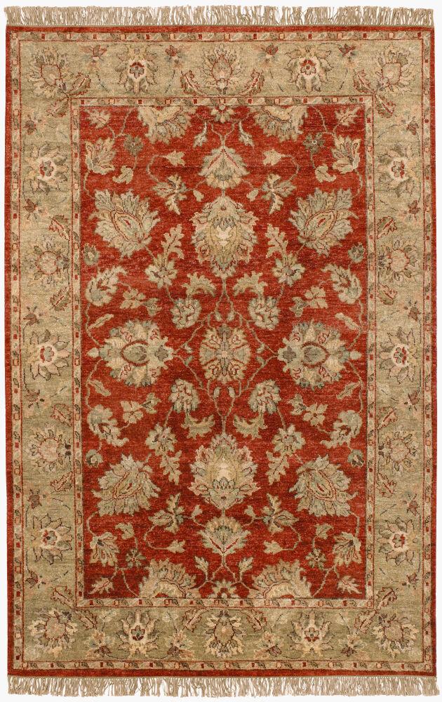 Surya Estate EST-10500 Brown;Dark Brown;Gray;Lilac;Olive;Rust;Tan 5' x 8' Rug