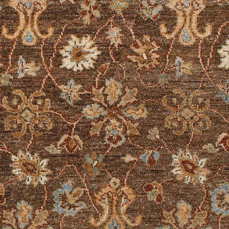 Surya Estate EST-10506 Beige;Brown;Dark Brown;Dusty Sage;Light Brown;Mustard;Rust 8' x 11' Rug